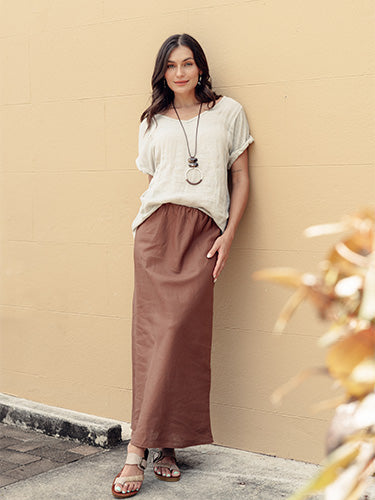 Women's Linen Blend America