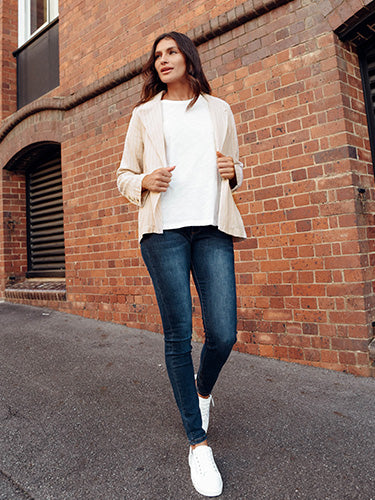 Women's Dark Blue Jeans