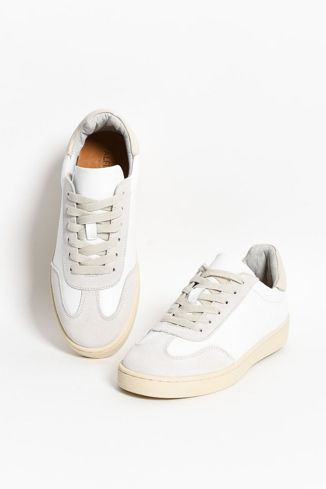 Abbie Cream Leather Sneaker image 2