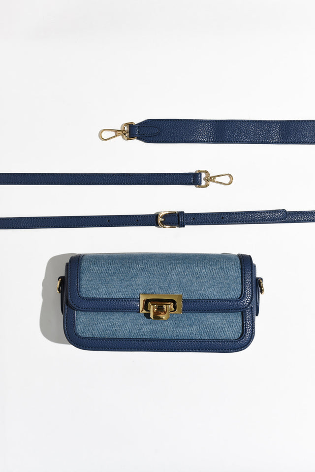 Abel Denim Crossbody Bag