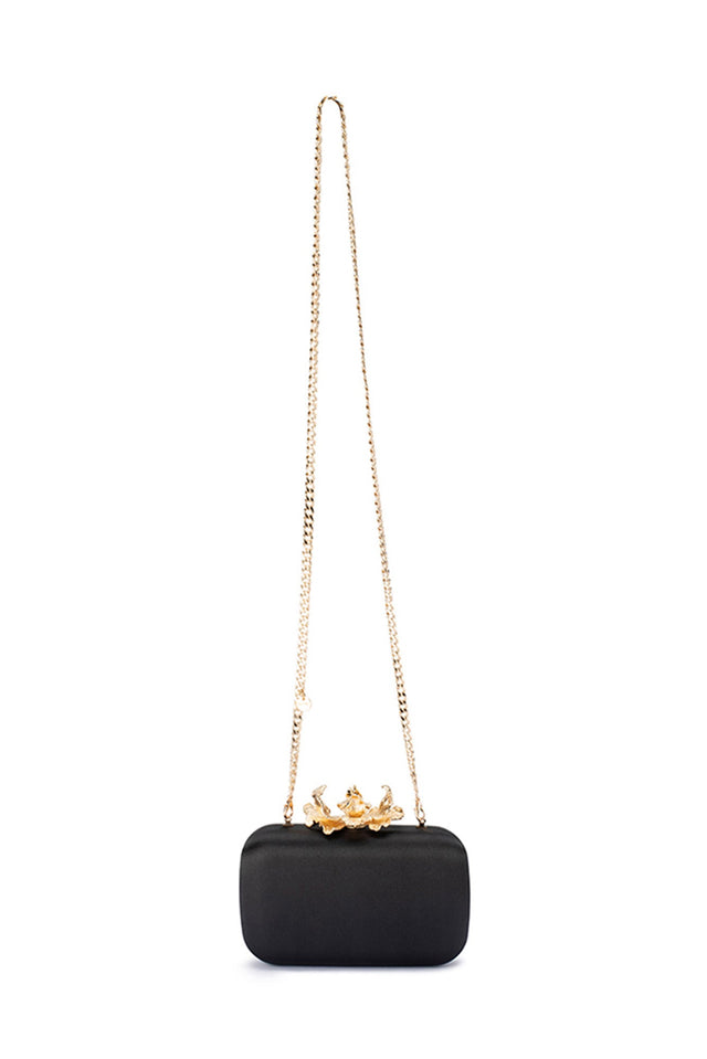Adele Black Orchid Clutch image 2