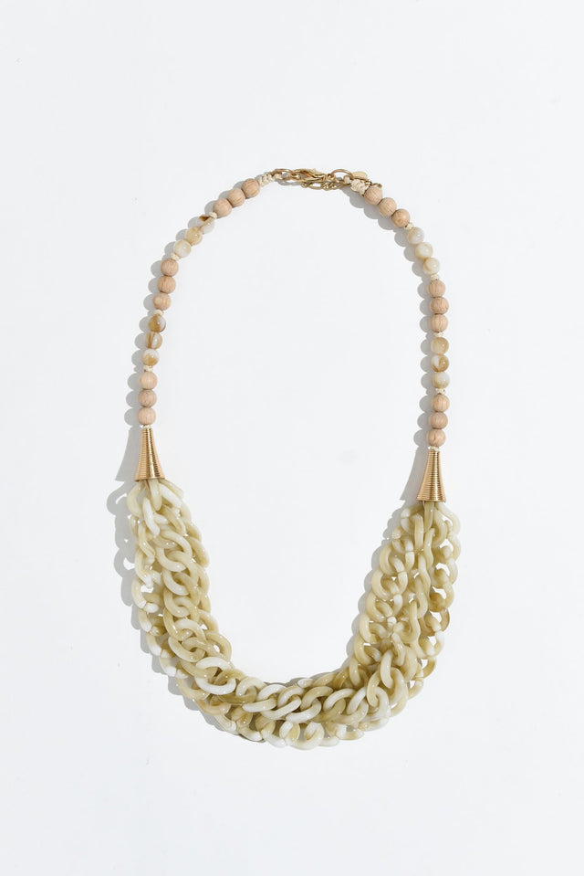 Avani Natural Beaded Layered Necklace