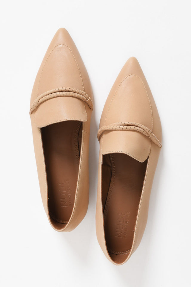 Avery Nude Leather Loafer image 4