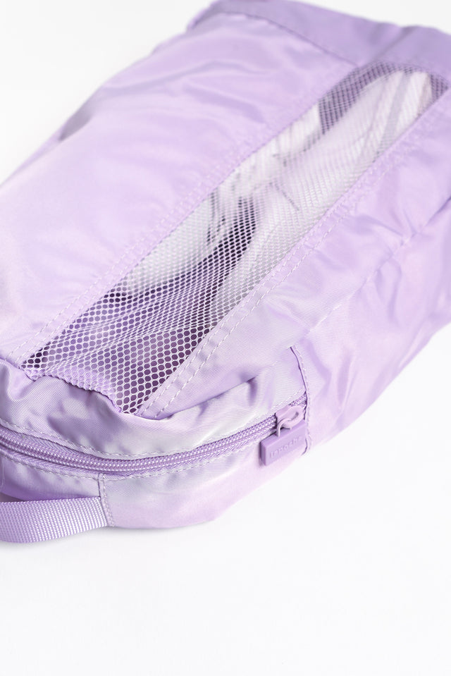 Beatrice Lilac Shoe Bag image 2