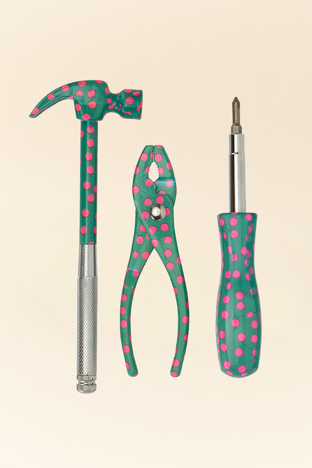 Green Confetti Tools Set image 2