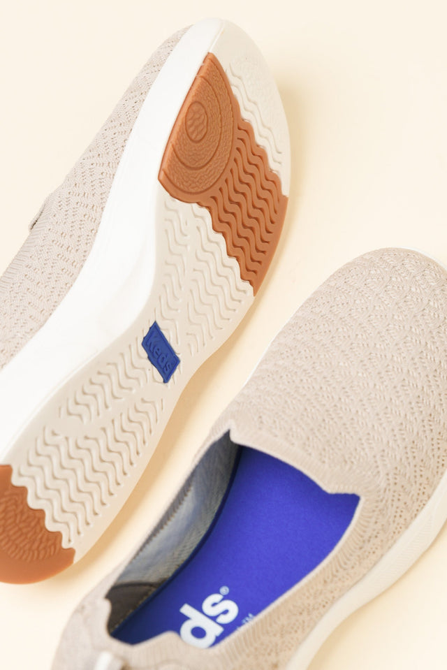 Bliss Walk Taupe Knit Loafer image 4