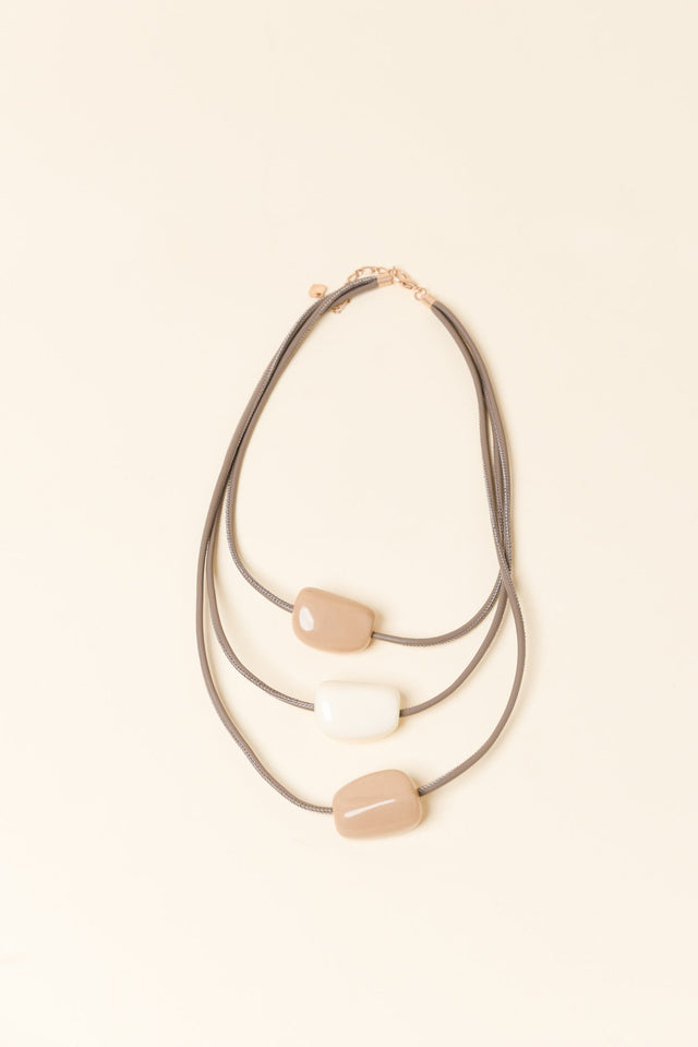 Bray Mocha Beaded Necklace image 1