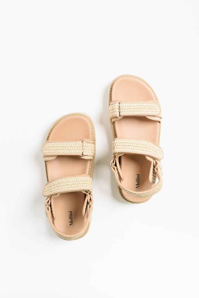 Bridgett Natural Leather Platform Sandal image 5