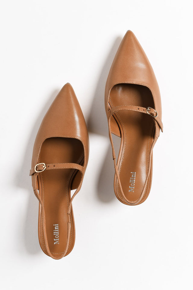 Candor Brandy Leather Slingback Heel image 3
