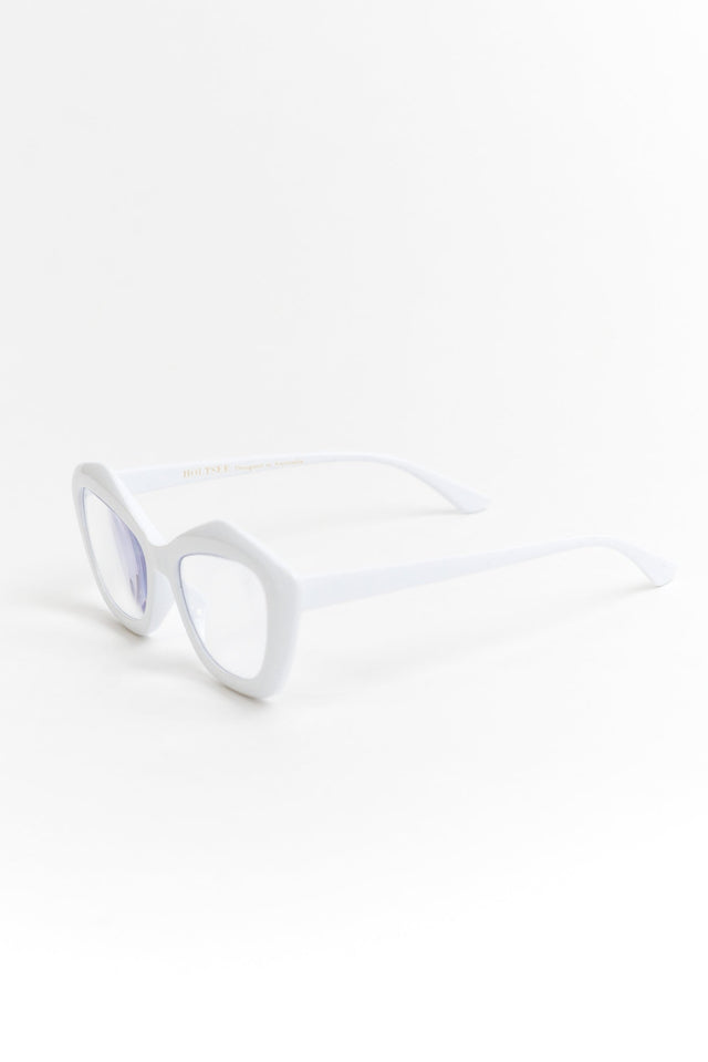 Carnarvon White Reading Glasses image 2
