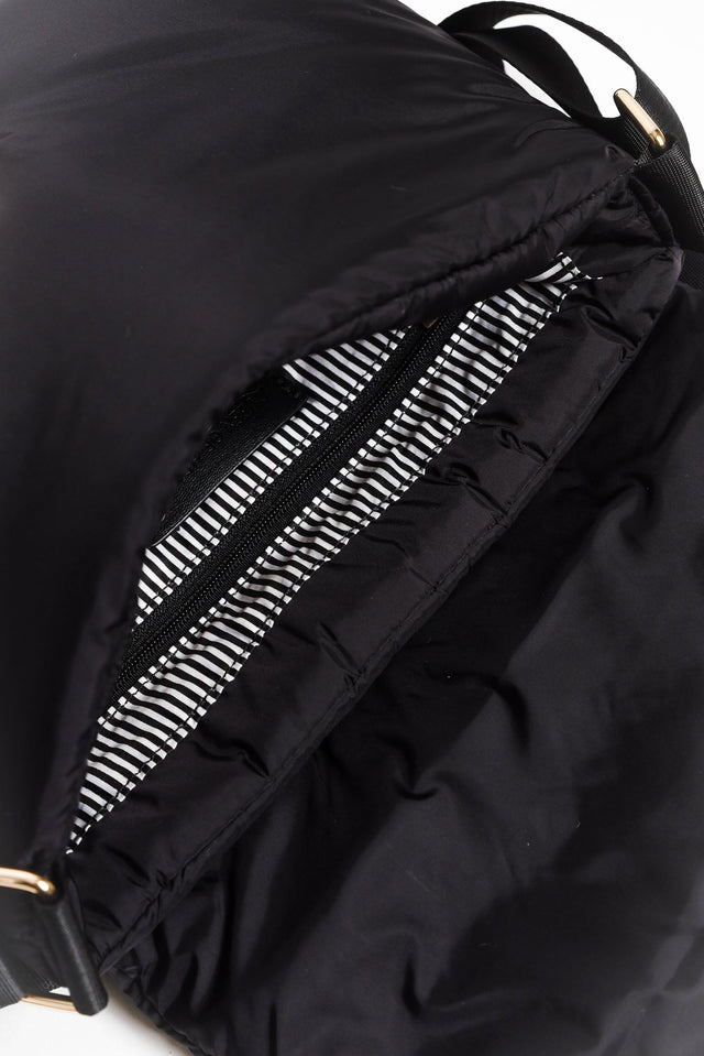 Casa Black Puffer Crossbody Bag image 2