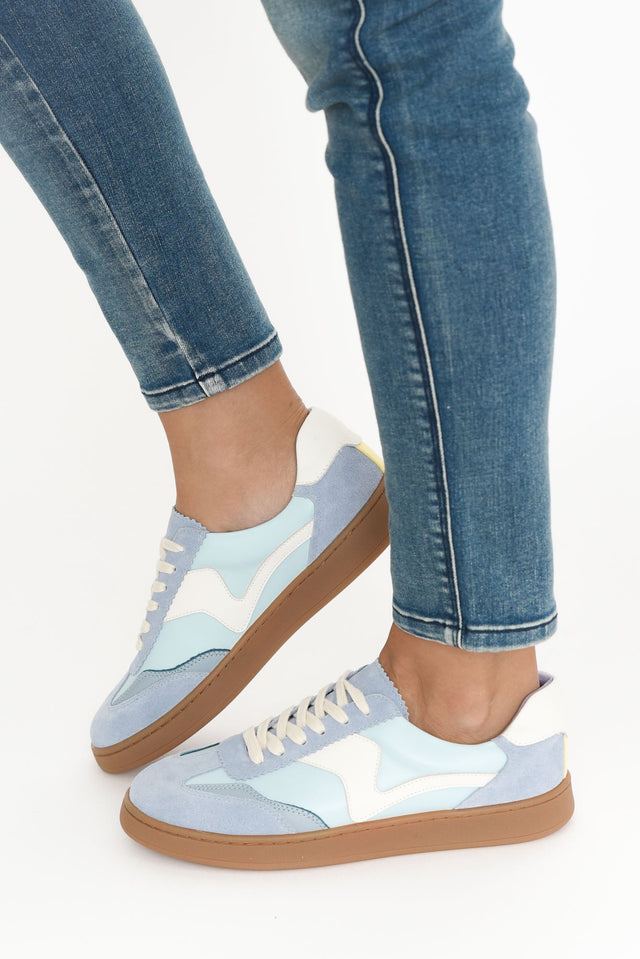 Castro Blue Suede Leather Sneaker image 5