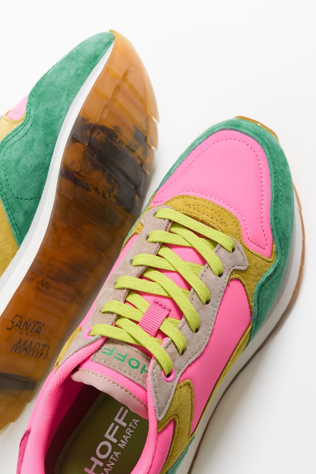 City Pink Multi Leather Sneaker image 3