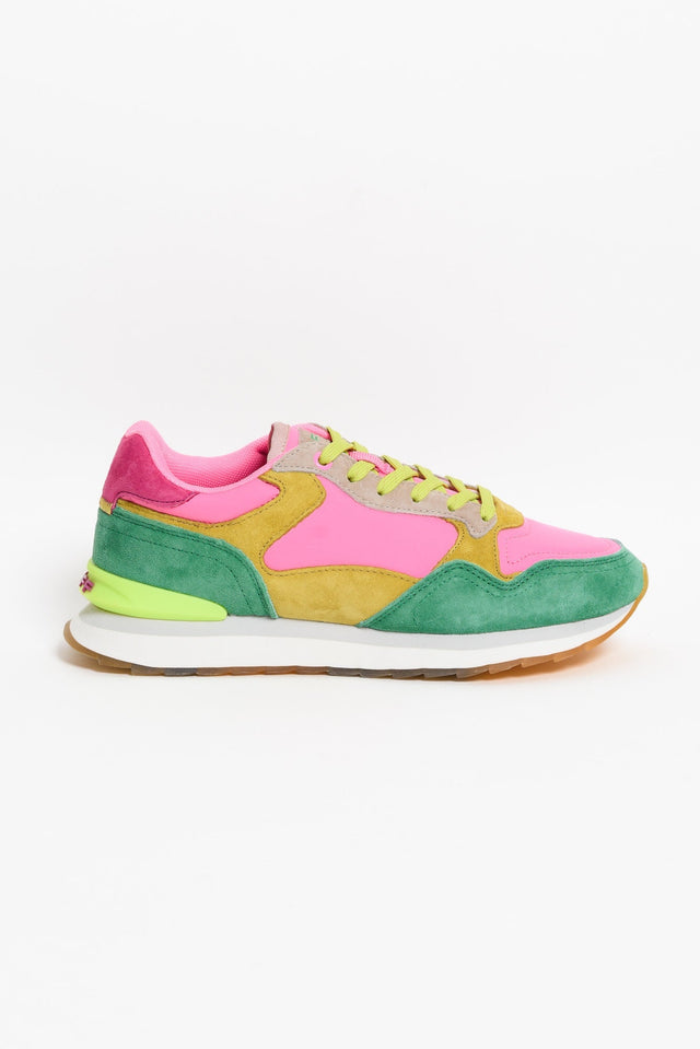 City Pink Multi Leather Sneaker image 1