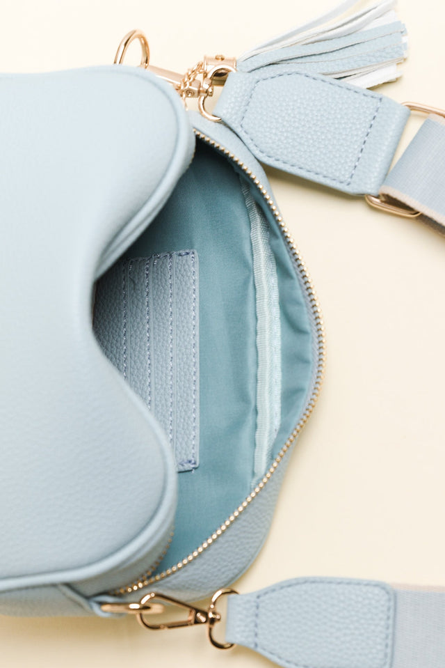 Dell Light Blue Crossbody Bag image 3