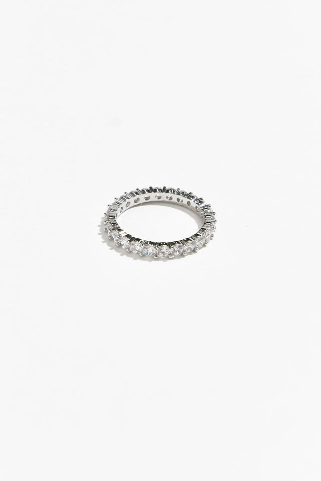 Dolce Vita Silver Diamante Ring image 1