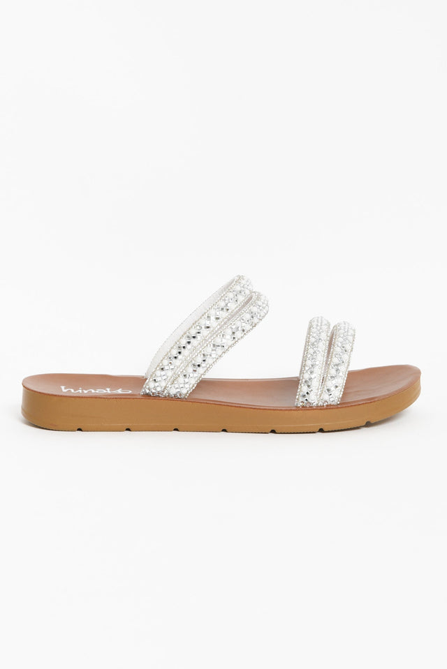 Dominica Silver Diamante Slide image 7