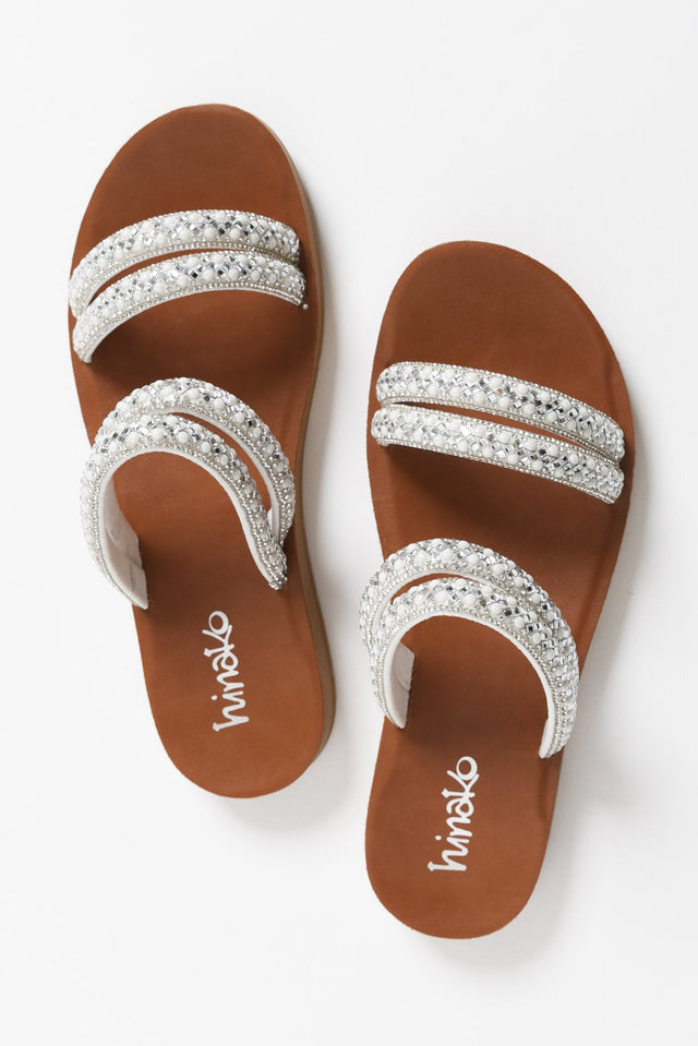 Dominica Silver Diamante Slide image 3