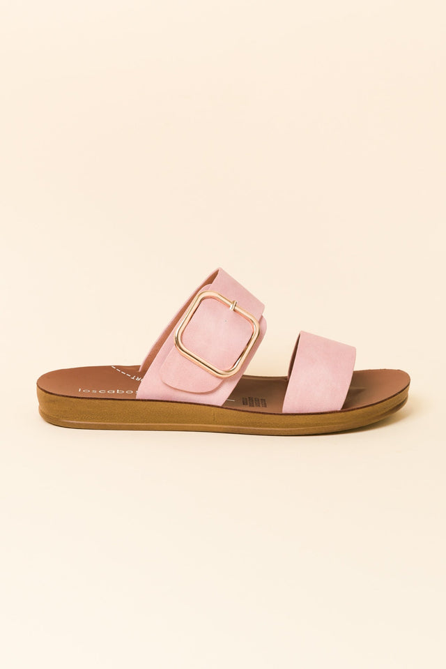 Doti Blush Buckle Slide