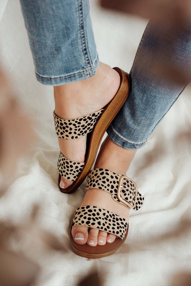 Doti Cheetah Buckle Slide image 2