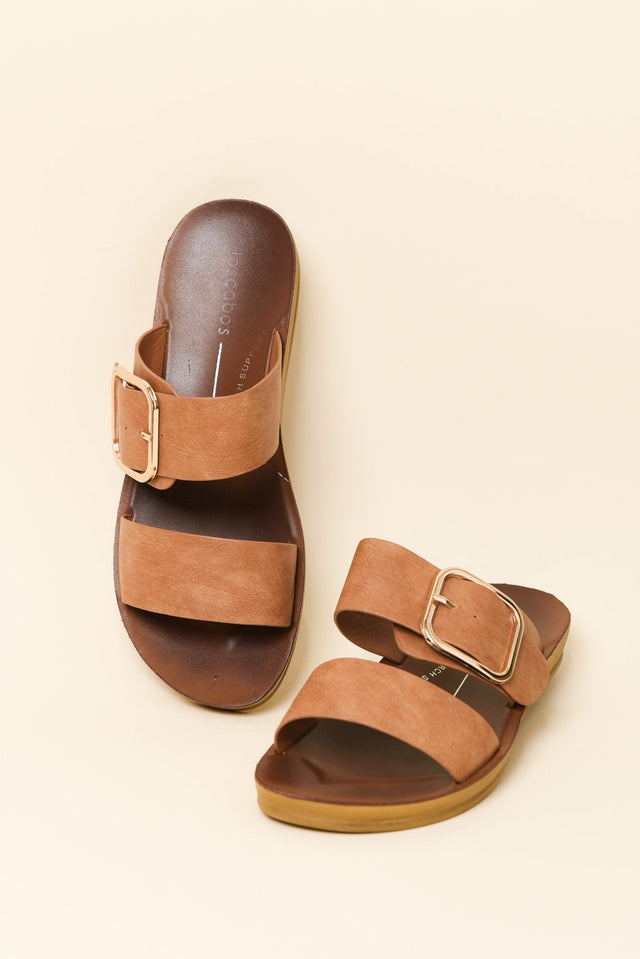 Doti Tan Buckle Slide image 3