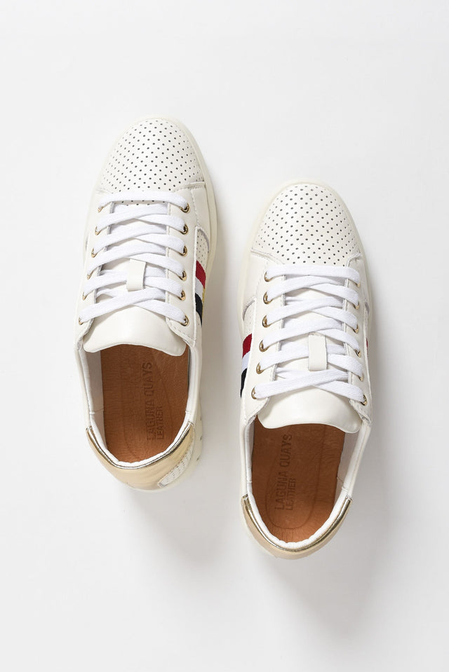 Elope White Bee Leather Sneaker image 5