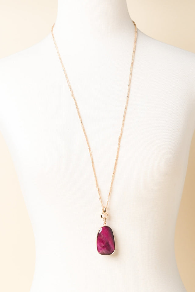 Fable Pink Pendant Necklace image 2