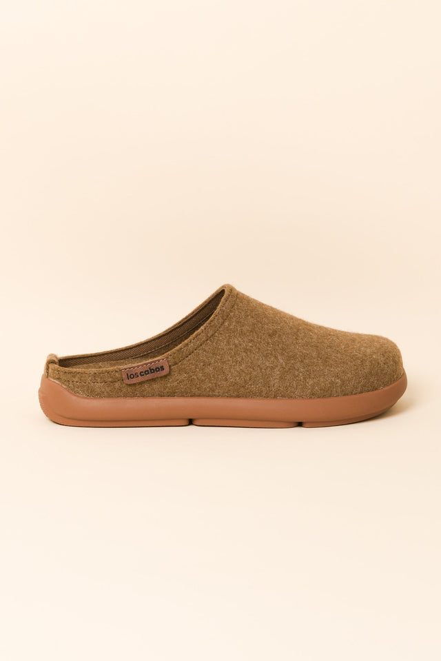 Felton Camel Wool Mule image 1
