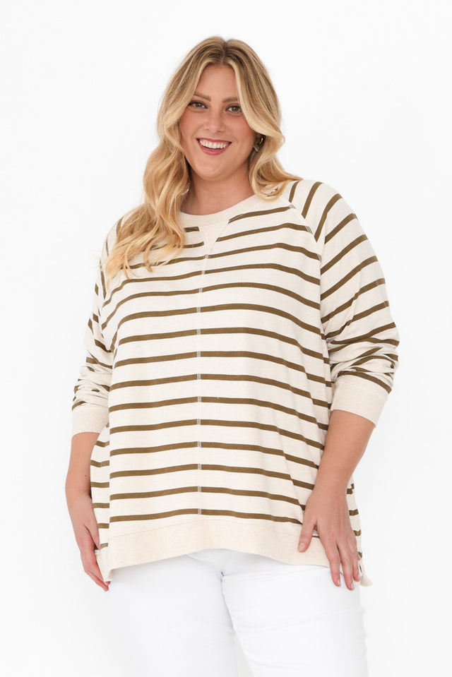 plus-size,curve-tops,plus-size-sleeved-tops,plus-size-cotton-tops,plus-size-winter-clothing,plus-size-jumpers,alt text|model:Caitlin image 8