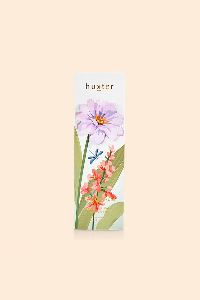 French Pear Mauve Flower Hand Cream 50ml Gift Box image 1