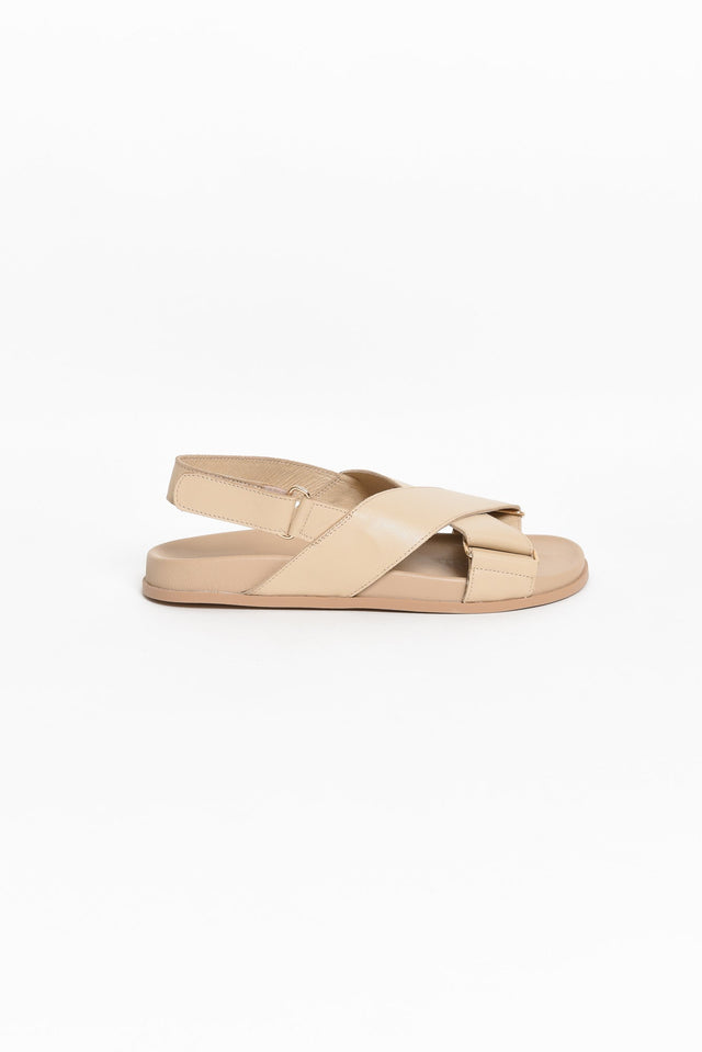 Haylow Stone Leather Crossover Sandal image 1