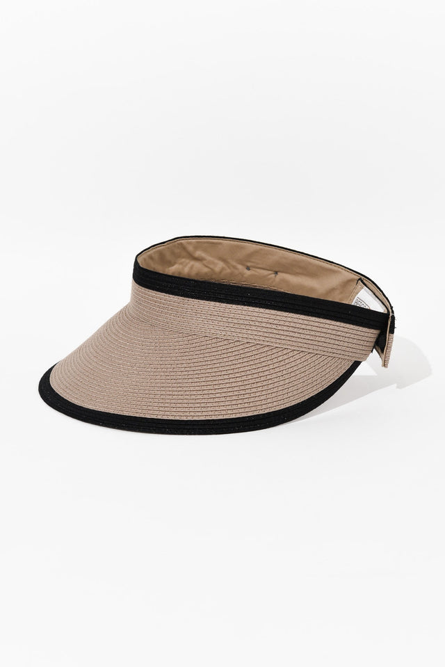 Isla Taupe Travel Visor