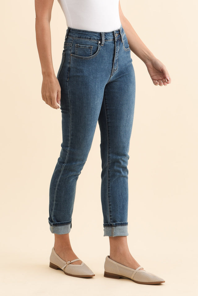 James Blue Denim Stretch Jeans image 4