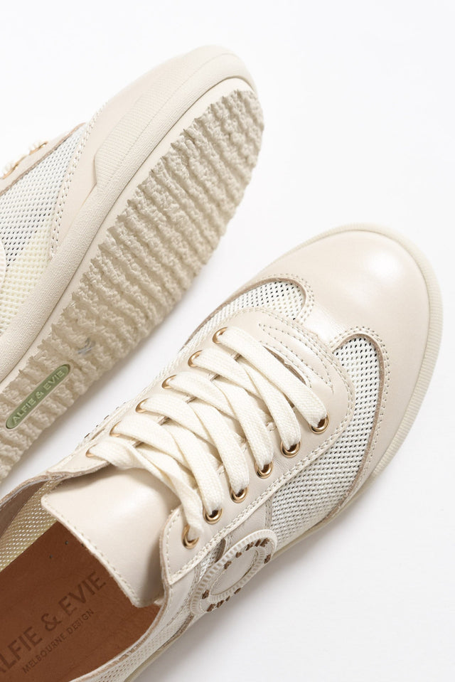 Jamie Cream Mesh Sneaker image 4