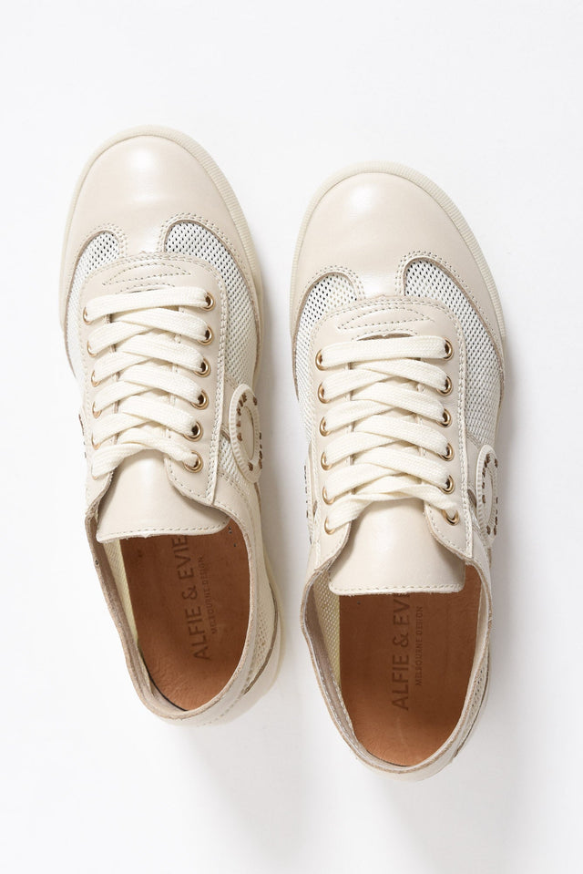 Jamie Cream Mesh Sneaker image 5