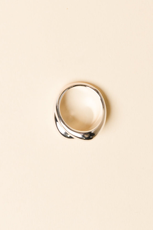Jem Silver Double Band Ring image 2