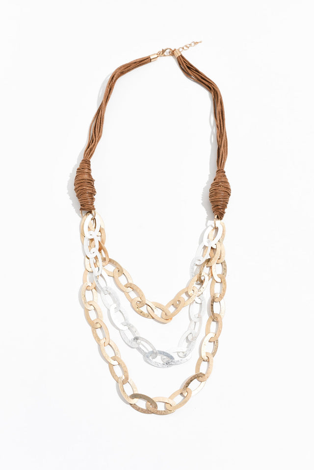 Jireh Gold Linked Necklace