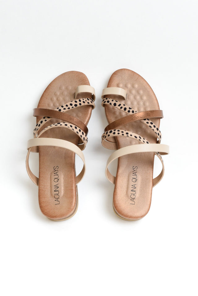 Kalua Natural Cheetah Strappy Slide image 7