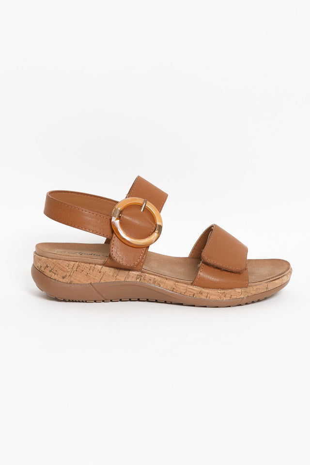 Katherine Tan Velcro Buckle Sandal