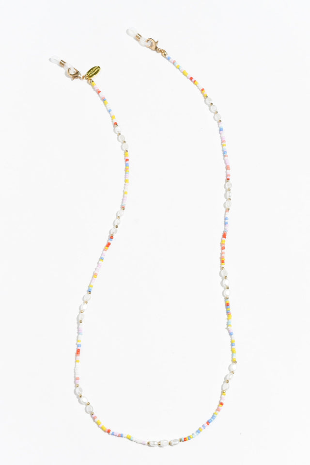 Keyla Multi Beaded Glasses Chain image 2