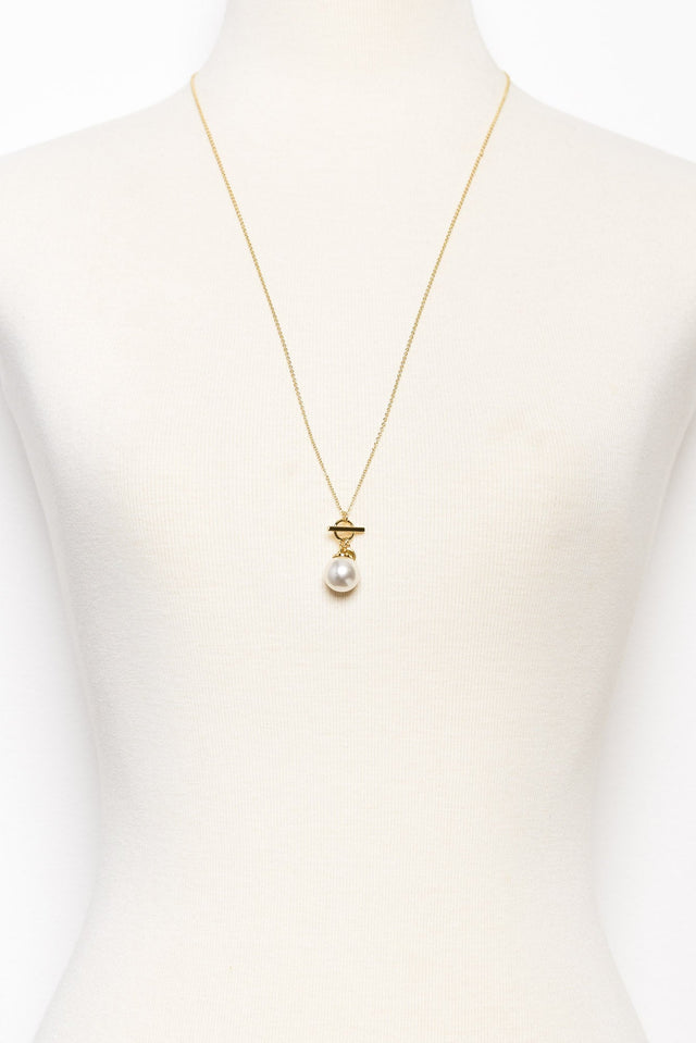 Kora Gold Pearl Necklace image 2