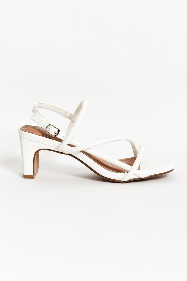 Krystal White Crossover Heel image 6