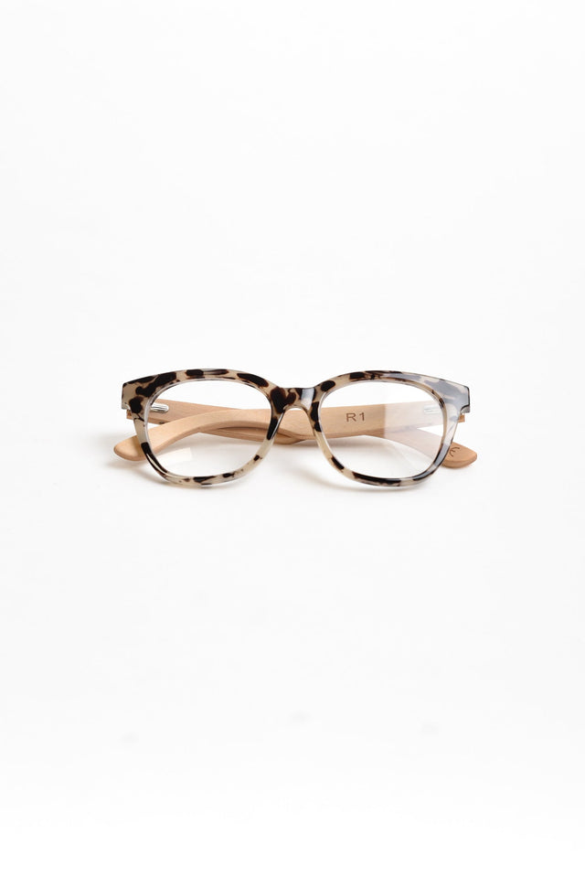 Lila Tortoiseshell Wooden Reading Glasses image 2
