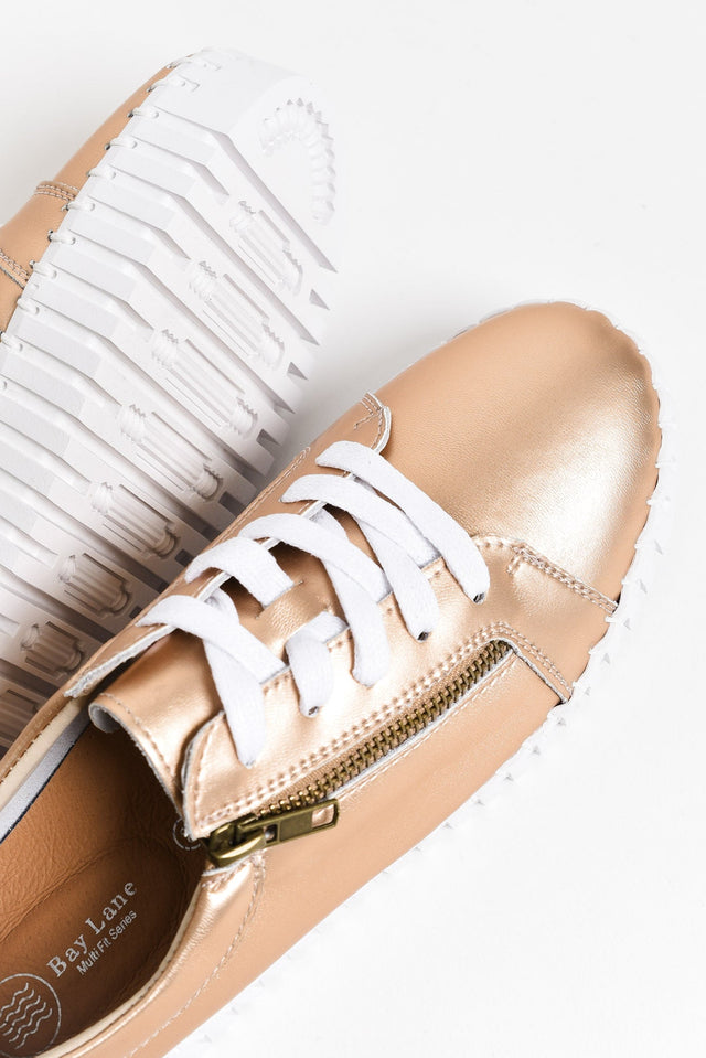 Medusa Rose Gold Platform Sneaker image 4