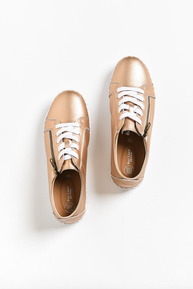Medusa Rose Gold Platform Sneaker image 5