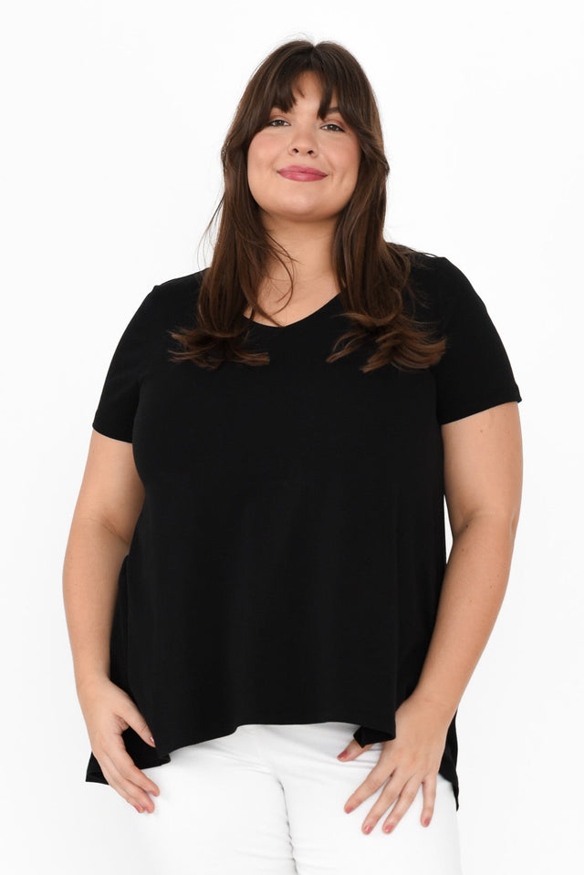 plus-size,curve-basics,curve-tops,plus-size-cotton-tops,plus-size-basic-tops,alt text|model:Gabby image 8