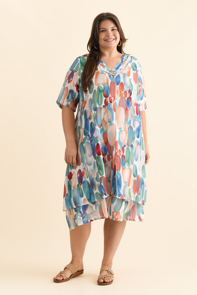 plus-size,curve-dresses,plus-size-sleeved-dresses,plus-size-below-knee-dresses,plus-size-cotton-dresses,plus-size-summer-dresses,alt text|model:Gabby image 9