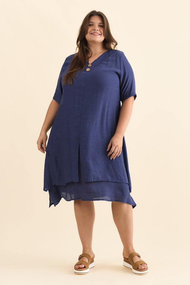 plus-size,curve-dresses,plus-size-sleeved-dresses,plus-size-below-knee-dresses,plus-size-cotton-dresses,plus-size-summer-dresses,alt text|model:Gabby image 8
