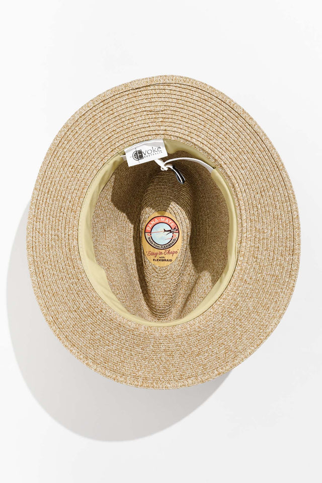 Natural Wide Brim Travel Fedora image 5
