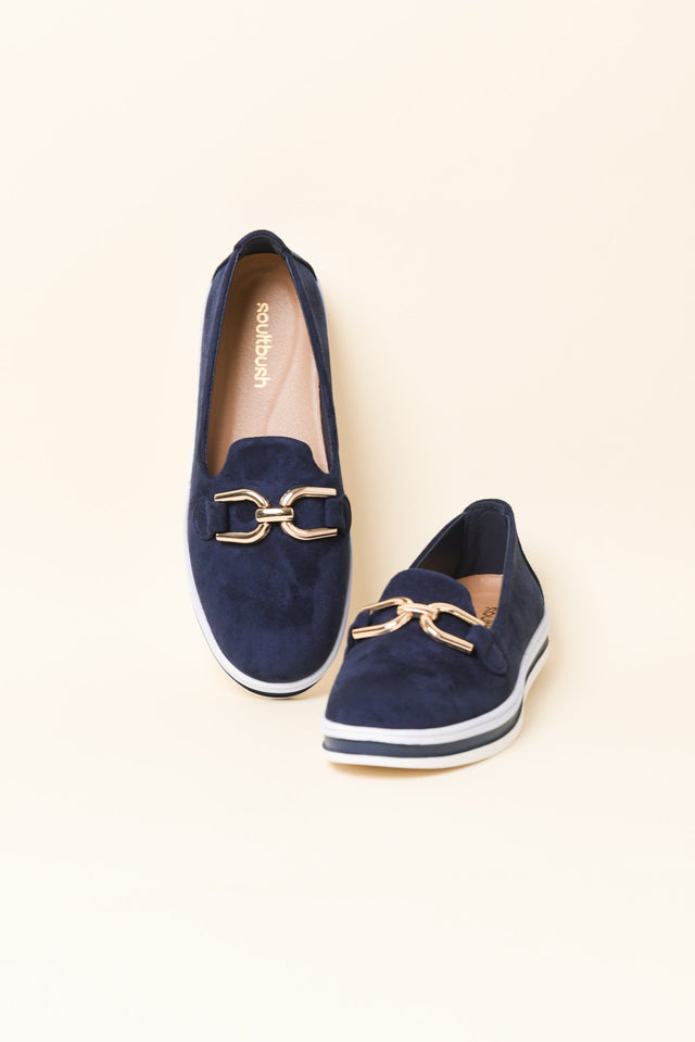 Nature Navy Platform Loafer image 3